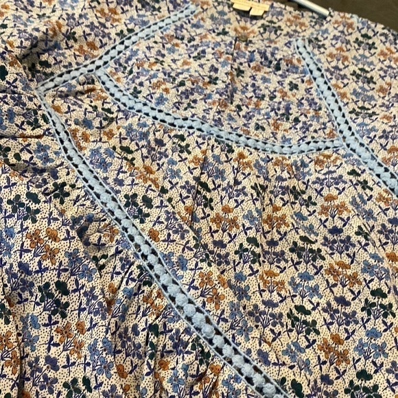 ANTHROPOLOGIE Dresses | embroidered Holding Horses Dress floral babydoll dress 2 - Picture 9 of 10